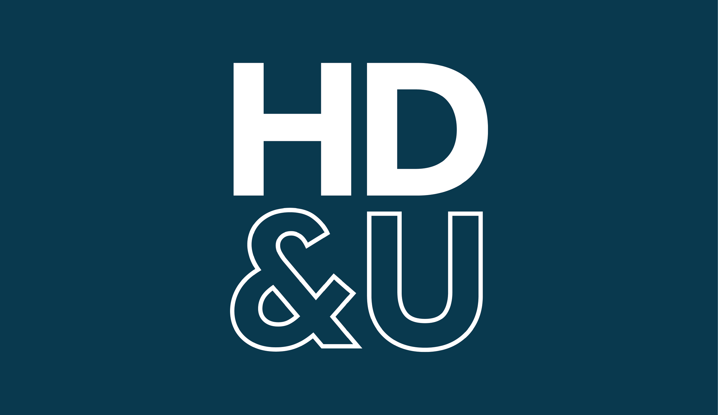 hd&u logo branding