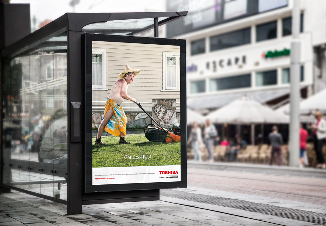 Get Cool Fast Campaign – Poster Get Cool Fast Campaign – Poster