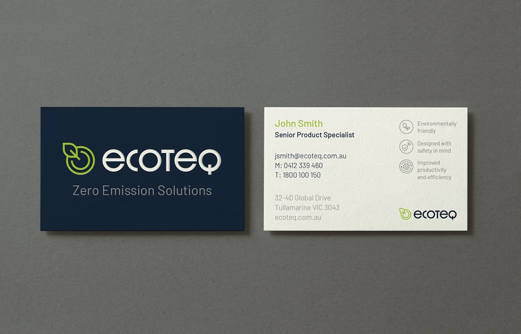 EcoTeq Business Card EcoTeq Business Card